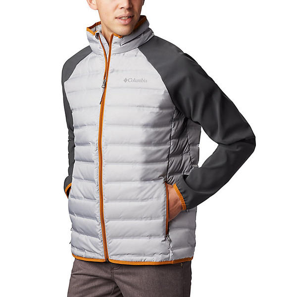(取寄)コロンビア メンズ レイク 22 ハイブリット ダウン ジャケット Columbia Men's Lake 22 Hybrid Down Jacket Columbia Grey/Shark 送料無料