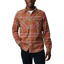 (取寄)コロンビア メンズ アウトドア エレメンツ ストレッチ フランネル シャツ Columbia Men's Outdoor Elements Stretch Flannel Shirt Mountain Red Multi Plaid 送料無料