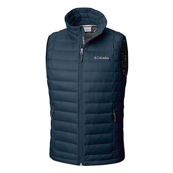 (取寄)コロンビア メンズ ブードゥー フォールズ 590 ターボダウン ベスト Columbia Men's Voodoo Falls 590 TurboDown Vest Collegiate Navy 送料無料