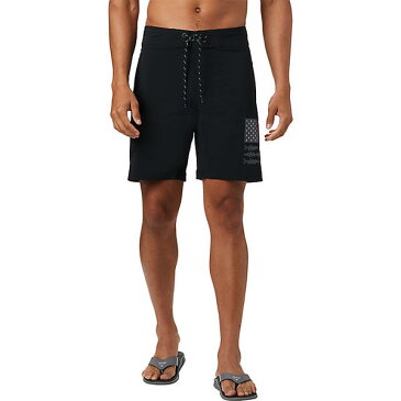 (取寄)コロンビア メンズ パフォーマンス フィッシング ギア フィッシュ シリーズ ボードショーツ Columbia Men's PFG Fish Series Boardshort Black / Graphite Fish Flag 送料無料