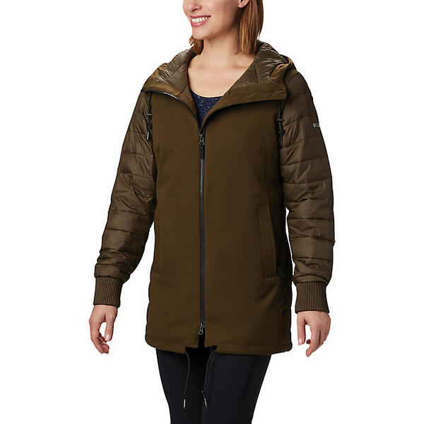 (取寄)コロンビア レディース バウンダリー ベイ ハイブリット ジャケット Columbia Women's Boundary Bay Hybrid Jacket Olive Green 送料無料