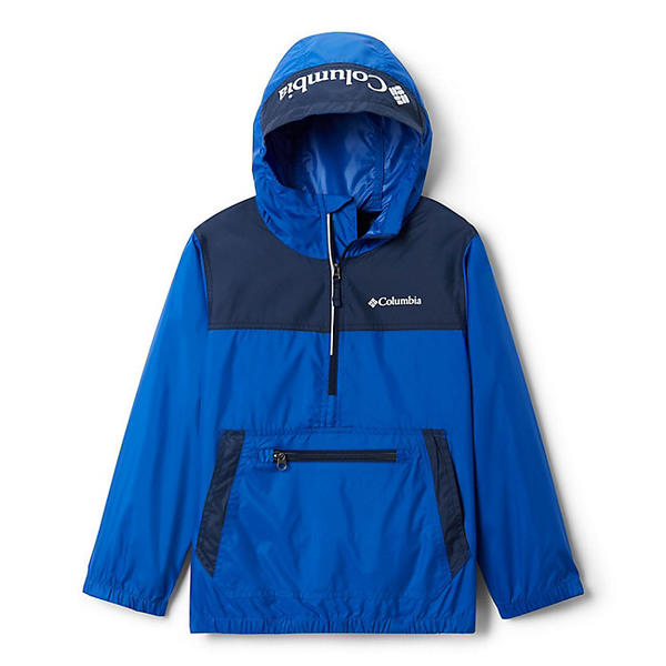 (取寄)コロンビア ユース ブルーミングポート ウィンドブレーカー ジャケット Columbia Youth Bloomingport Windbreaker Jacket Azul/Collegiate Navy 送料無料