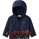 (取寄)コロンビア ジャケット インファント スティーンズ マウント オーバーレイ フーディ Columbia Infant Steens MT Overlay Hoodie Coll Navy Fiercesome Print / Coll Navy