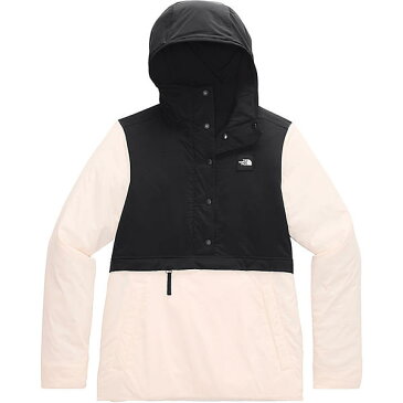 (取寄)ノースフェイス レディース フォールバック パーカー フーディ The North Face Women's Fallback Hoodie TNF Black / Morning Pink 送料無料