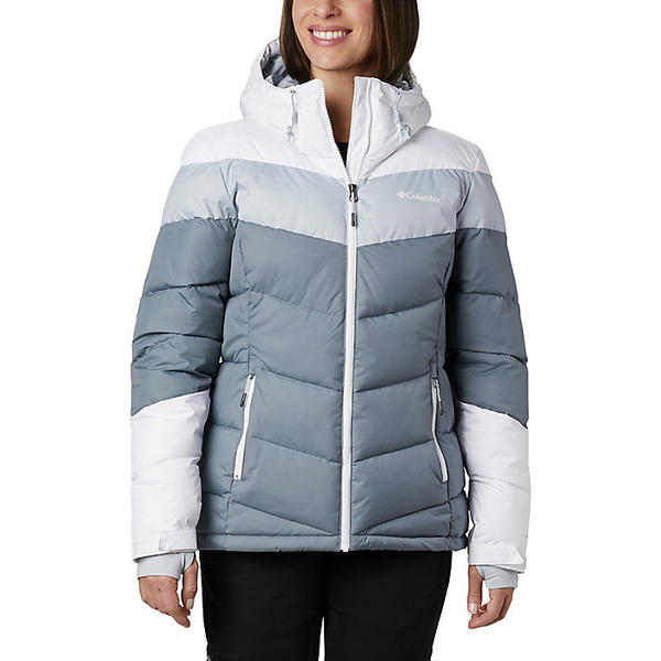 (取寄)コロンビア レディース アボット ピーク インサレーテッド ジャケット Columbia Women's Abbott Peak Insulated Jacket Grey Ash / White / Cirrus Grey 送料無料