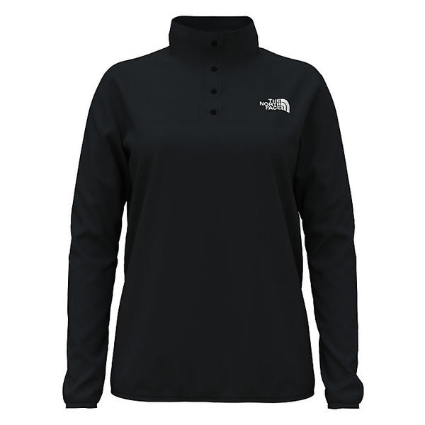 (取寄)ノースフェイス レディース TKA グレイシャー スナップネック プルオーバー The North Face Women's TKA Glacier Snap-Neck Pullover TNF Black 送料無料