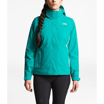 【クーポンで最大2000円OFF】(取寄)ノースフェイス レディース カート トリクライメイト ジャケット The North Face Women's Carto Triclimate Jacket Kokomo Green / Mint Blue