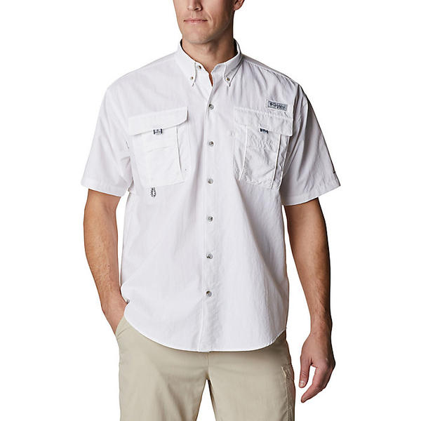 (取寄)コロンビア メンズ バハマ 2 ショートスリーブ シャツ Columbia Men's Bahama II SS Shirt White / Realtree Edge