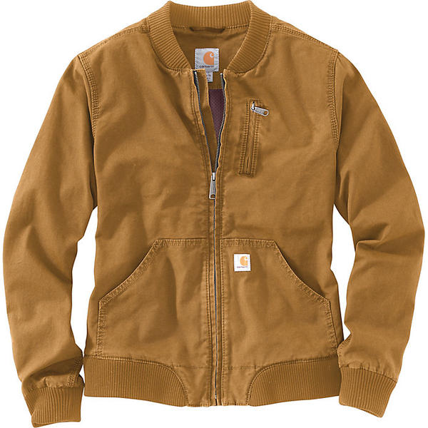 (取寄)カーハート ウィメンズ ラギット フレックス リラックスト フィット キャンバス ジャケット Carhartt Women's Rugged Flex Relaxed Fit Canvas Jacket Carhartt Brown