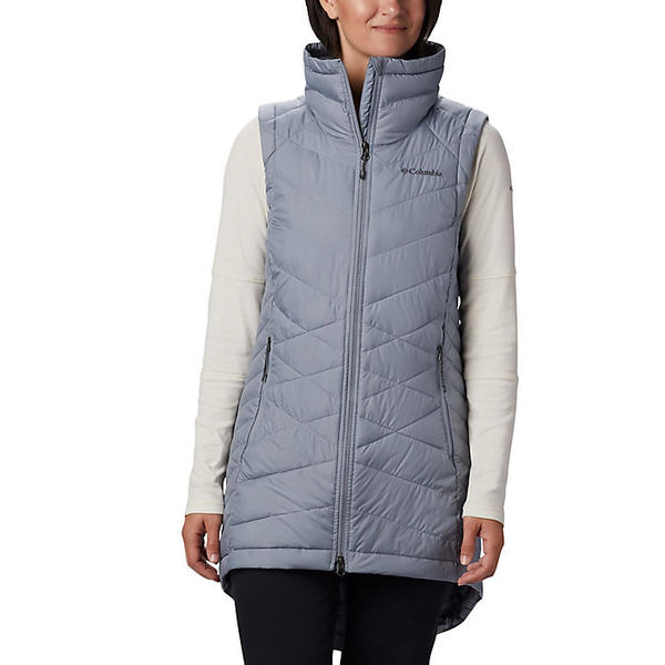 (取寄)コロンビア ウィメンズ ヘブンリー ロング ベスト Columbia Women's Heavenly Long Vest Tradewinds Grey