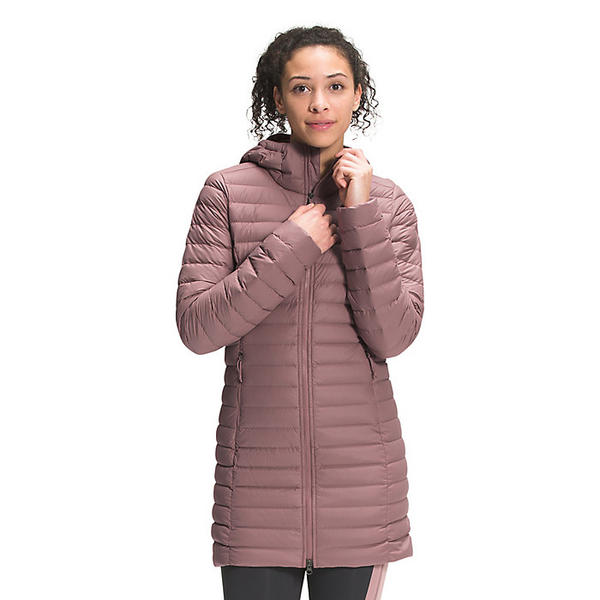 (取寄)ノースフェイス ウィメンズ ストレッチ ダウンパーカー The North Face Women's Stretch Down Parka Twilight Mauve