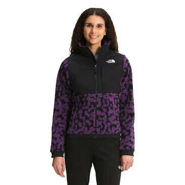 (取寄)ノースフェイス ウィメンズ プリンテッド デナリ 2 ジャケット The North Face Women's Printed Denali 2 Jacket Gravity Purple Leopard Print