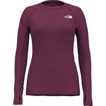 (取寄)ノースフェイス ウィメンズ ドットニット クルー The North Face Women's DotKnit Crew Pamplona Purple