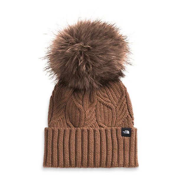 (取寄)ノースフェイス キッズ オーメガ ファー ポン ビーニー The North Face Youth Oh-Mega Fur Pom Beanie Pinecone Brown