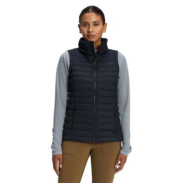 (取寄)ノースフェイス ウィメンズ ストレッチ ダウンベスト The North Face Women's Stretch Down Vest Aviator Navy