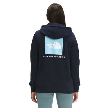 (取寄)ノースフェイス ウィメンズ ボックス Nse プルオーバー フーディ The North Face Women's Box NSE Pullover Hoodie Aviator Navy / Beta Blue