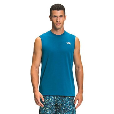 (取寄)ノースフェイス メンズ ワンダー スリーブレス トップ The North Face Men's Wander Sleeveless Top Banff Blue