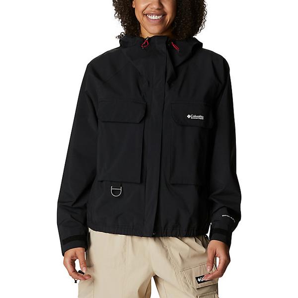 (取寄)コロンビアウィメンズフィールドクリークフレイザークロップドシェルジャケットColumbiaWomen'sFieldCreekFraserCroppedShellJacketBlack
