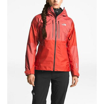 (取寄)ノースフェイス ウィメンズ サミット L5 ヒューズフォーム ゴアテックス Cニット ジャケット The North Face Women's Summit L5 FuseForm GTX C-KNIT Jacket Fiery Red / High Rise Grey Fuse