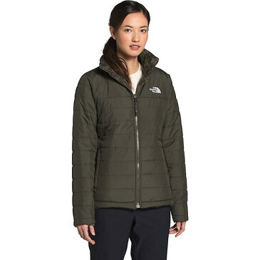 (取寄)ノースフェイス ウィメンズ モスブッド インサレーテッド リバーシブル ジャケット The North Face Women's Mossbud Insulated Reversible Jacket New Taupe Green