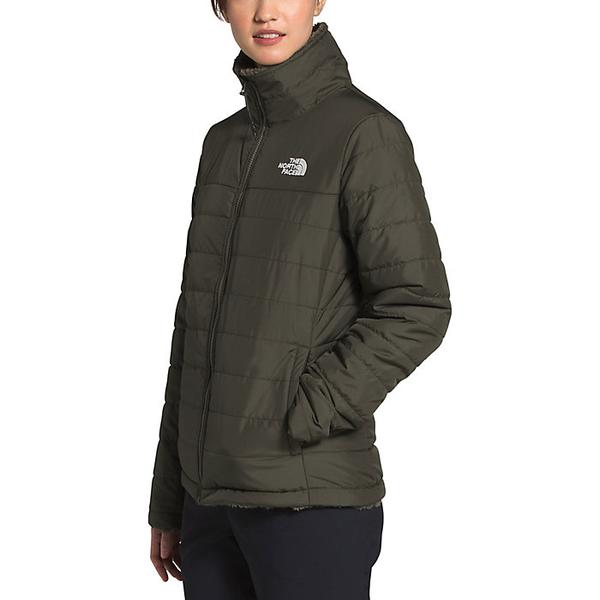 (取寄)ノースフェイス ウィメンズ モスブッド インサレーテッド リバーシブル ジャケット The North Face Women's Mossbud Insulated Reversible Jacket New Taupe Green