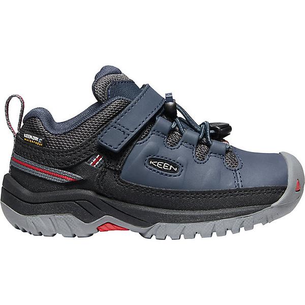 (取寄)キーン キッズ ターギー ロウ ウォータープルーフ シュー KEEN Kids Targhee Low Waterproof Shoe Blue Nights / Red Carpet