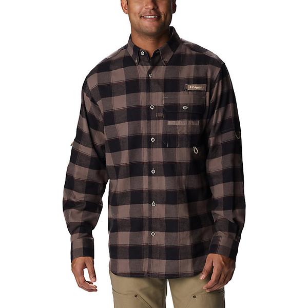 (取寄)コロンビア メンズ シャープテール フランネル シャツ Columbia Men's Sharptail Flannel Shirt Iron Chunky Plaid