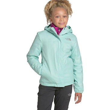 (取寄)ノースフェイス ガールズ リゾルブ リフレクティブ ジャケット The North Face Girls' Resolve Reflective Jacket Coastal Green