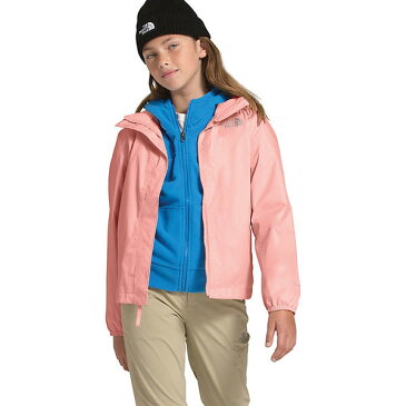 (取寄)ノースフェイス ガールズ リゾルブ リフレクティブ ジャケット The North Face Girls' Resolve Reflective Jacket Impatiens Pink