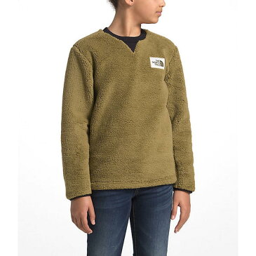 (取寄)ノースフェイス ユース キャンプシェア クルー トップ The North Face Youth Campshire Crew Top British Khaki 送料無料
