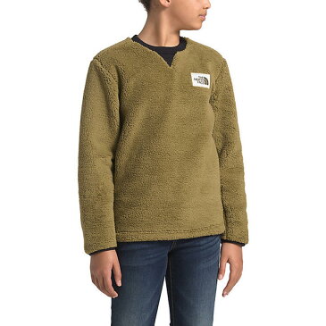 (取寄)ノースフェイス ユース キャンプシェア クルー トップ The North Face Youth Campshire Crew Top British Khaki 送料無料