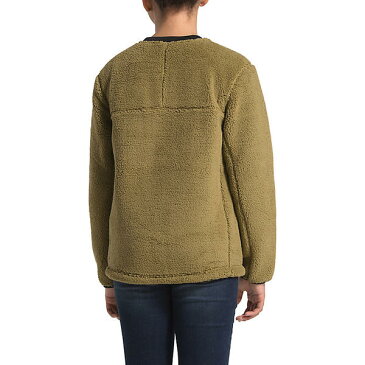 (取寄)ノースフェイス ユース キャンプシェア クルー トップ The North Face Youth Campshire Crew Top British Khaki 送料無料