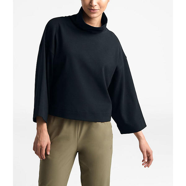 (取寄)ノースフェイス レディース アウターランズ ファンネル ネック ワッフル The North Face Women's Outerlands Funnel Neck Waffle TNF Black 送料無料