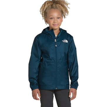 (取寄)ノースフェイス ユース ジップライン レイン ジャケット The North Face Youth Zipline Rain Jacket Blue Wing Teal