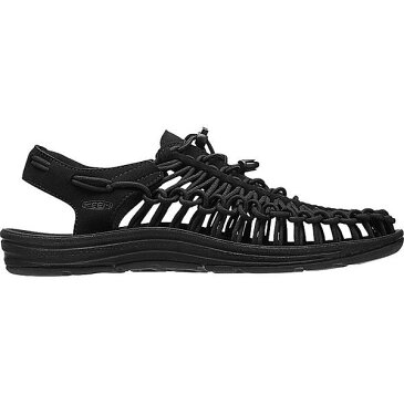 (取寄)キーン メンズ ユニーク サンダル Keen Men's Uneek Sandal Black / Black