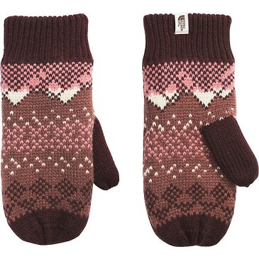 (取寄)ノースフェイス レディース ウィメンズ フェア アイル ミット グローブ The North Face Women's Fair Isle Mitt Marron Purple 送料無料