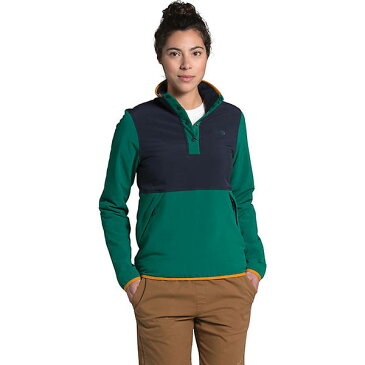 (取寄)ノースフェイス レディース マウンテン スウェットシャツ プルオーバー 3.0 The North Face Women's Mountain Sweatshirt Pullover 3.0 Aviator Navy / Evergreen 送料無料