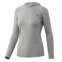 (取寄) ハック ウィメンズ ウェイポイント パーカー Huk Huk Women's Waypoint Hoodie Grey