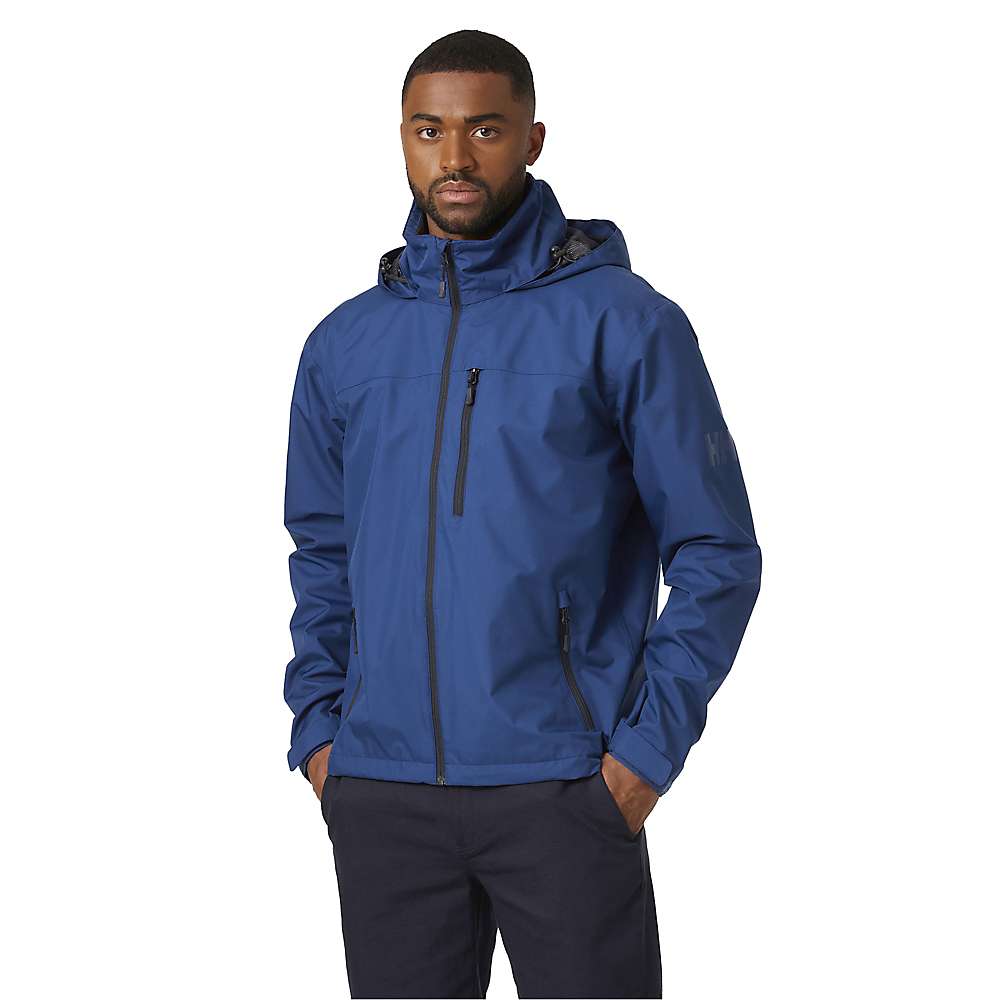 レインジャケット レインコート 取寄 ヘリーハンセン メンズ クルー フーデット ジャケット Helly Hansen Men S Crew Hooded Jacket Deep Fjord ジェットラグ楽天市場店