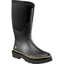 (取寄) カーハート メンズ バルカナイズド 15 インチ ウォータープルーフ ラバー ブーツ - ソフト トゥ Carhartt Carhartt Men's Vulcanized 15 Inch Waterproof Rubber Boots - Soft Toe Black