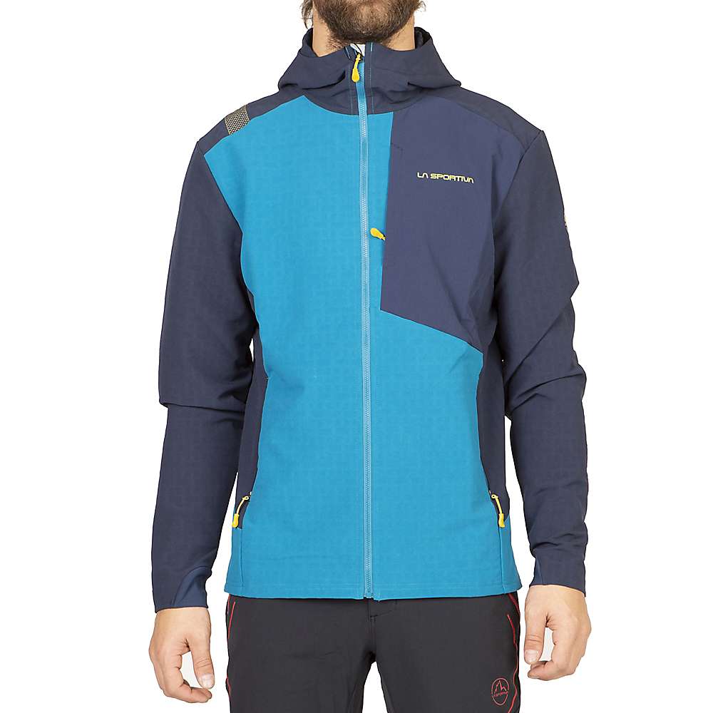 (取寄) スポルティバ メンズ ディセンダー ストーム ジャケット La Sportiva La Sportiva Men's Descender Storm Jacket Crystal / Night Blue