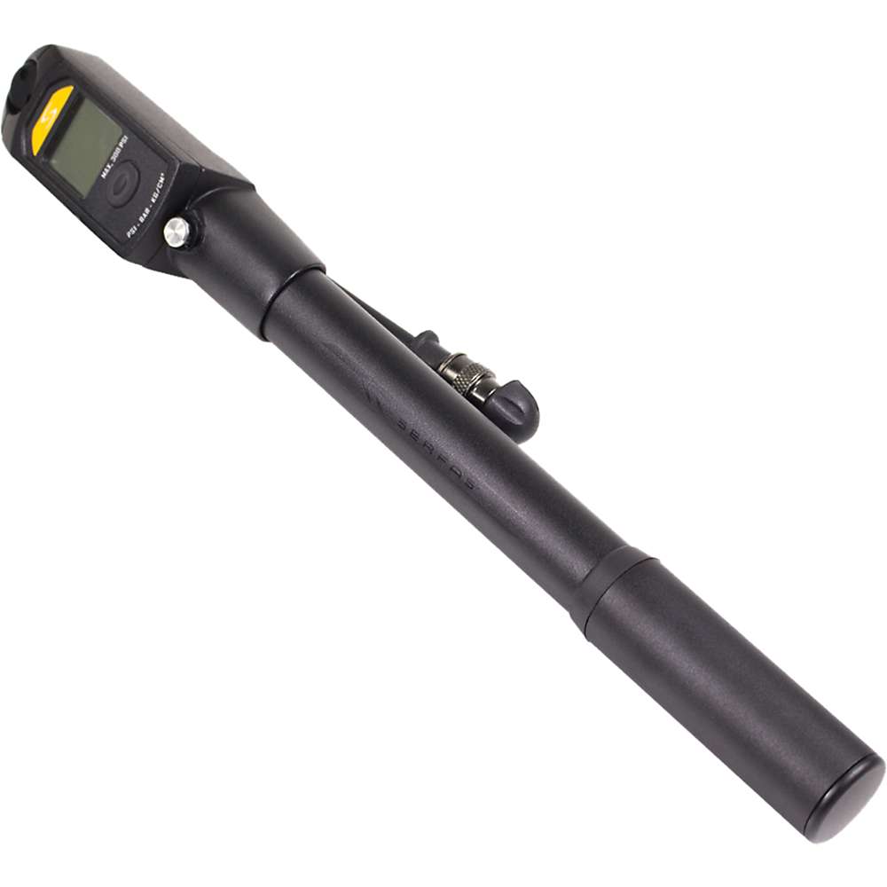 (取寄) サーファス ミニ ショック アンド タイアー ポンプ ウィズ デジタル ゲージ Serfas Serfas Mini Shock and Tire Pump with Digital Gauge Black