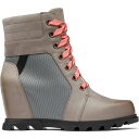 (取寄) ソレル ウィメンズ ジョアン オブ アークティク ウェッジ 3 レキシー ブーツ Sorel Sorel Women's Joan Of Arctic Wedge III Lexie Boots Quarry / Black