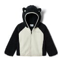 (取寄) コロンビア トッドラー フォクシー ベイビー シェルパ フル ジップ ブーディ Columbia Columbia Toddlers' Foxy Baby Sherpa Full Zip Hoodie Black / Chalk