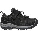 (取寄) キーン キッズ ターギー ロウ ウォータープルーフ シューズ KEEN KEEN Kids' Targhee Low Waterproof Shoe Black / Steel Grey