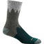 () 󥿥եС    ʥС 2 ߥ 롼 å å Darn Tough Vermont Darn Tough Men's Number 2 Micro Crew Cushion Sock Green