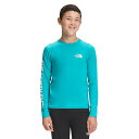 (取寄) ノースフェイス ボーイズ アンフィビアス Ls サン ティー The North Face The North Face Boys' Amphibious LS Sun Tee Scuba Blue