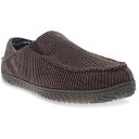 (取寄) スタヒーカム メンズ カーブサイド コーデュロイ スリッパ Staheekum Staheekum Men's Curbside Corduroy Slipper Chocolate