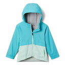 (取寄) コロンビア トッドラー ガール レイン-ジラ ジャケット Columbia Columbia Toddlers' Girl Rain-Zilla Jacket Geyser / Sea Ice