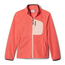 (取寄) コロンビア ユース ファスト トレック 3 フリース フル ジップ ジャケット Columbia Columbia Youth Fast Trek III Fleece Full Zip Jacket Blush Pink / Peach Blossom